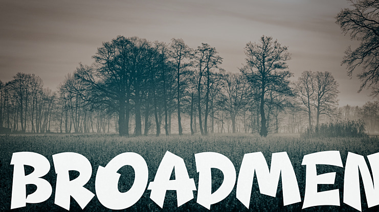 Broadmen Font
