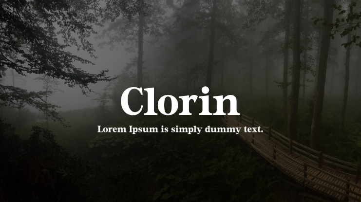Clorin Font