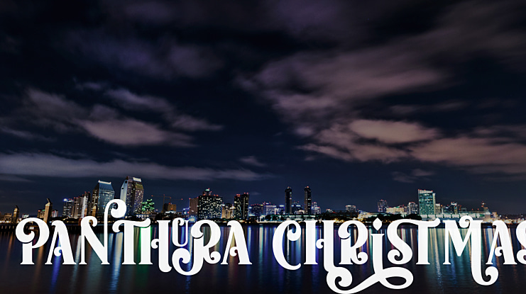 Panthura Christmas Font