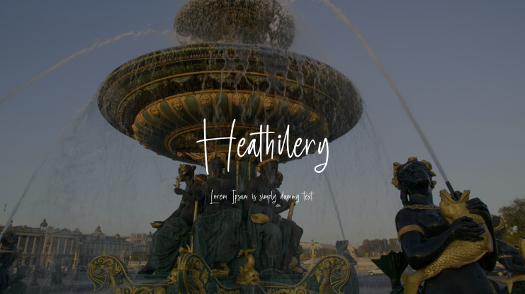Heathilery Font