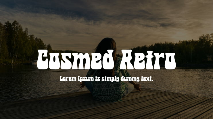 Cosmed Retro Font
