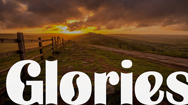 Glories Font