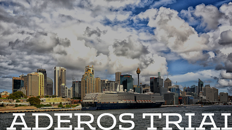 ADEROS TRIAL Font Family