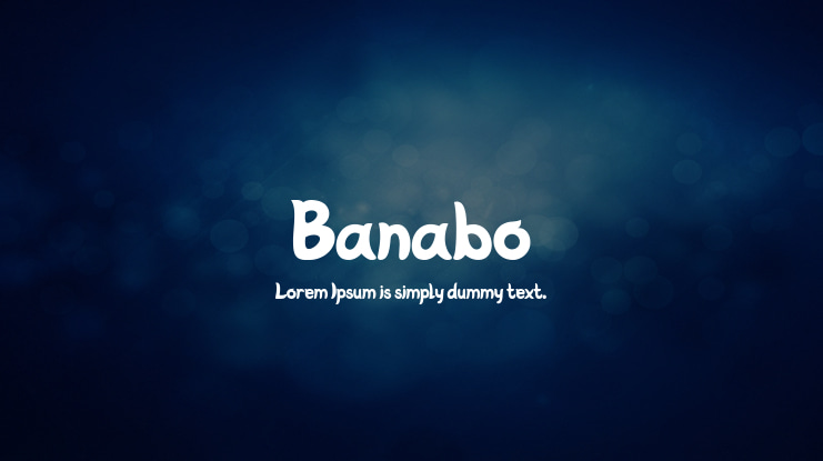 Banabo Font
