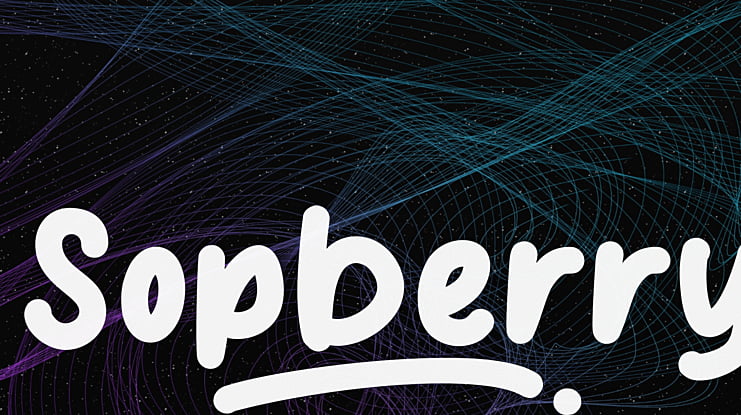 Sopberry Font