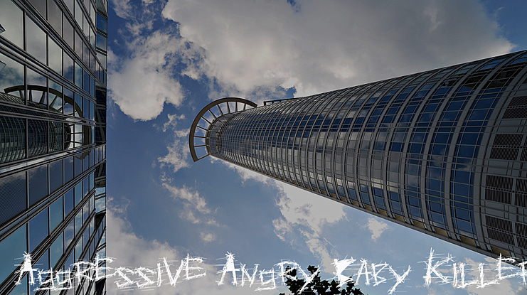 Aggressive Angry Baby Killer Font