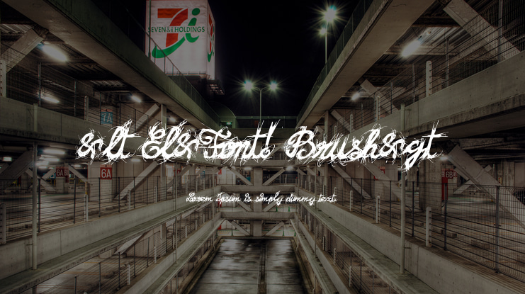 &lt;El&Font! Brush&gt;