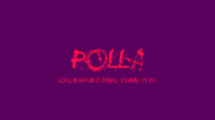 Polla Font