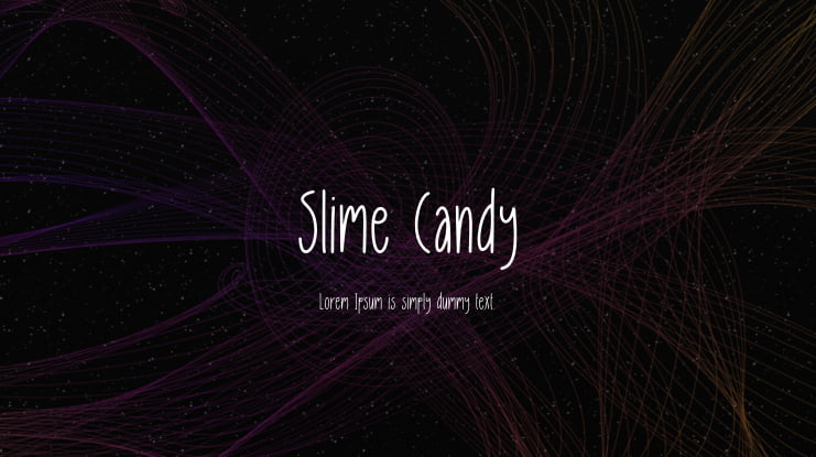 Slime Candy Font