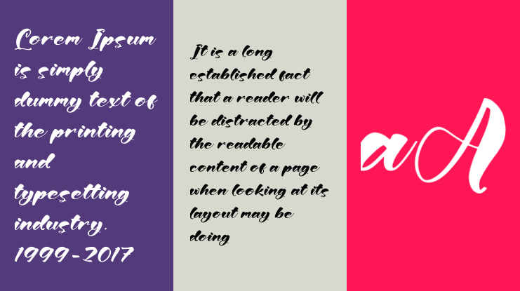 Bright Nattelia Font