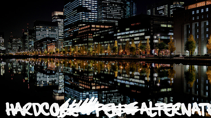 Hardcore Pen Font Family