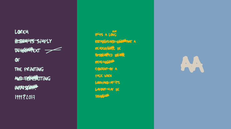 Hardcore Pen Font Family