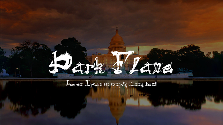 Dark Flame Font