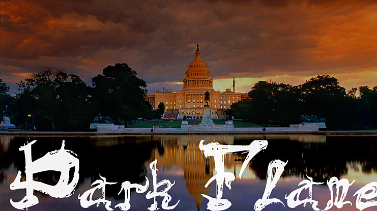 Dark Flame Font