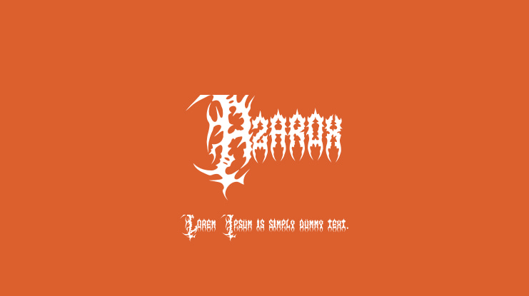 Azarox Font