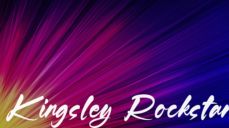 Kingsley Rockstar Font