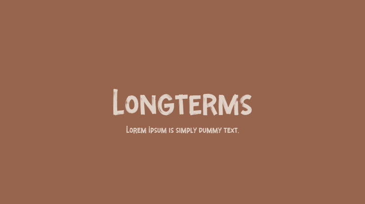 Longterms Font