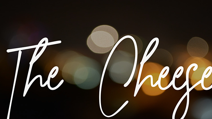 The Cheese Font
