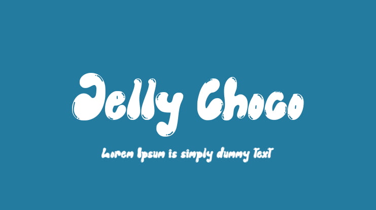 Jelly Choco Font