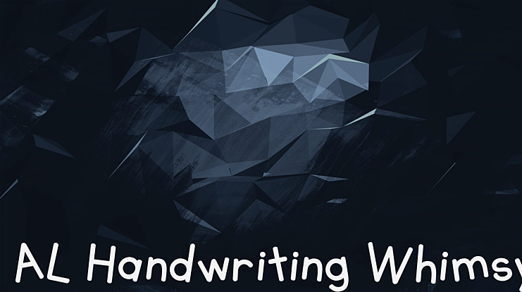 AL Handwriting Whimsy Font