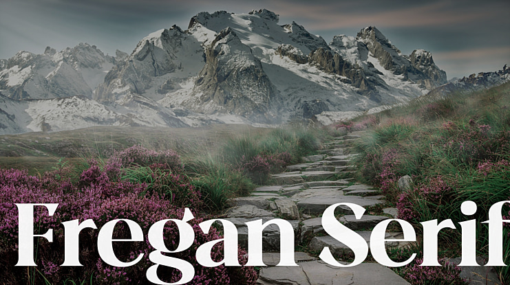 Fregan Serif Font