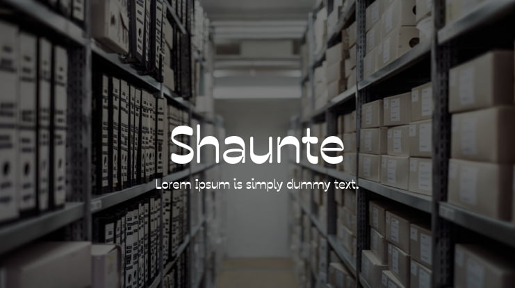 Shaunte Font