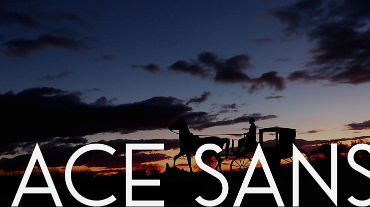 Ace Sans Font