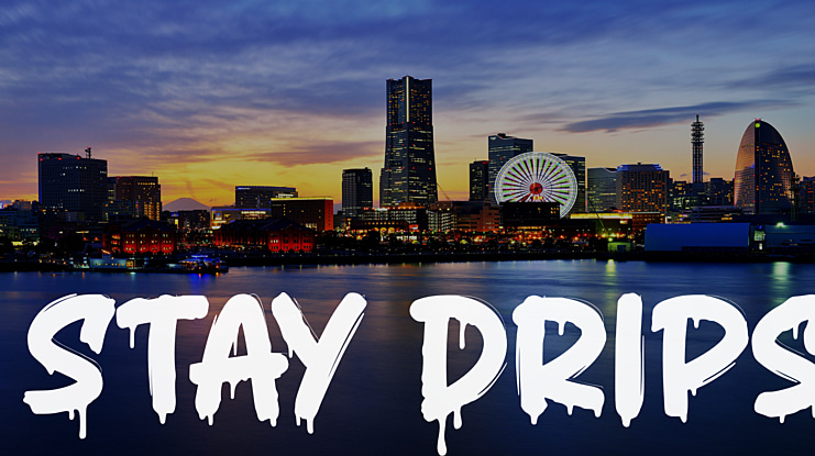 Stay Drips Font