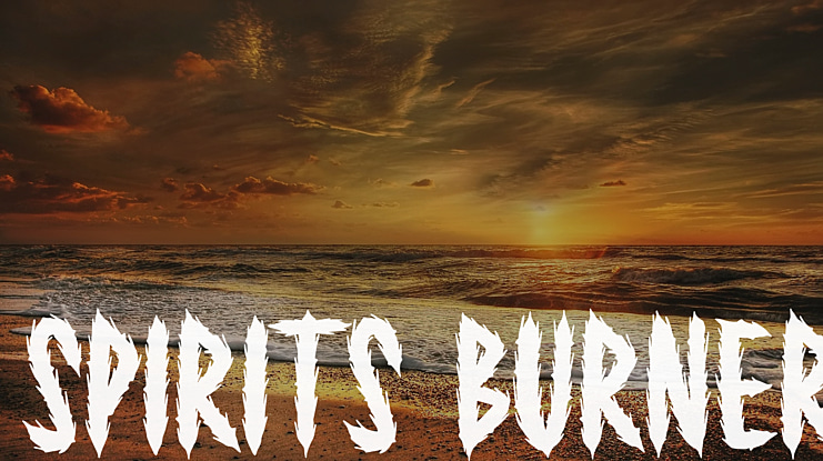 Spirits Burner Font