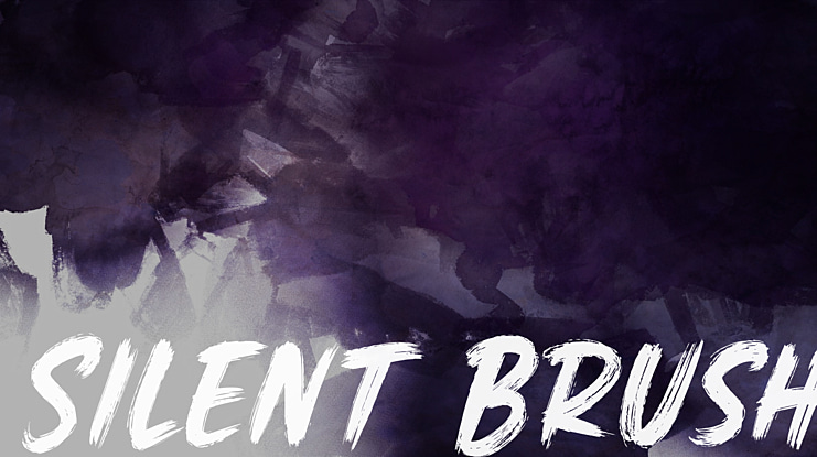 Silent Brush Font