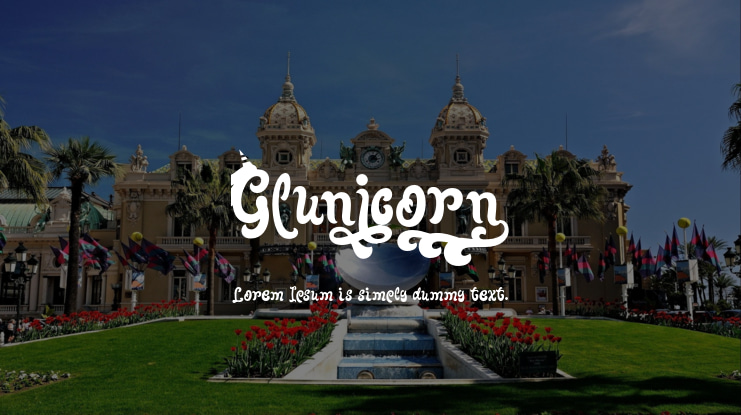 Glunicorn Font