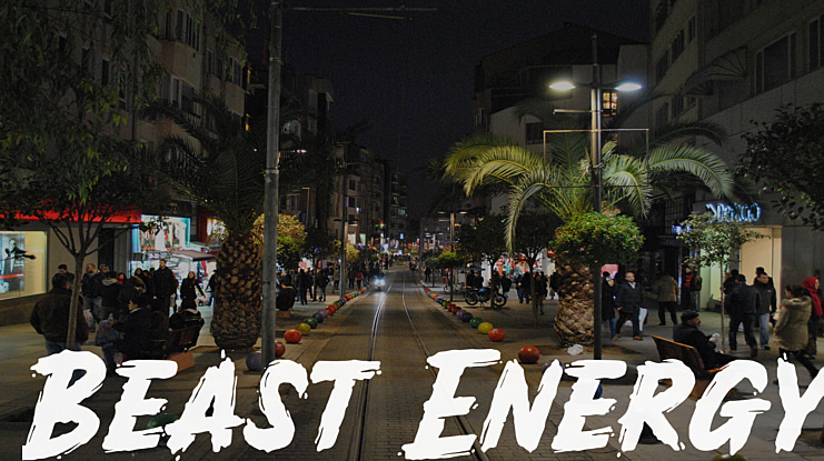 Beast Energy Font