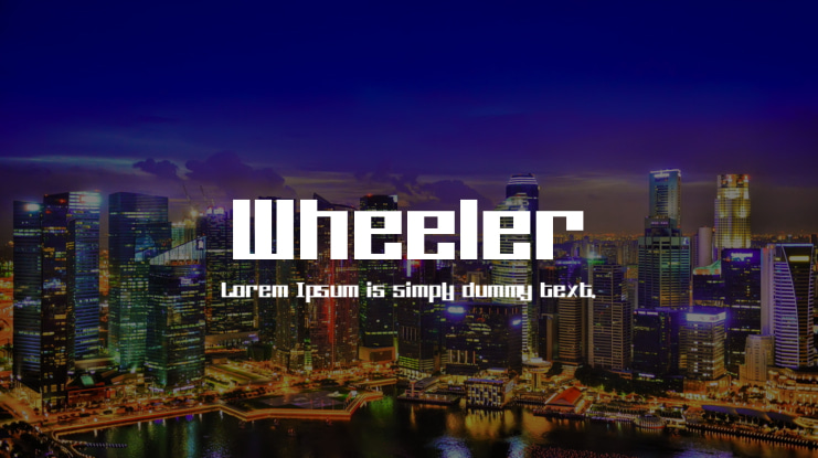 Wheeler Font Family