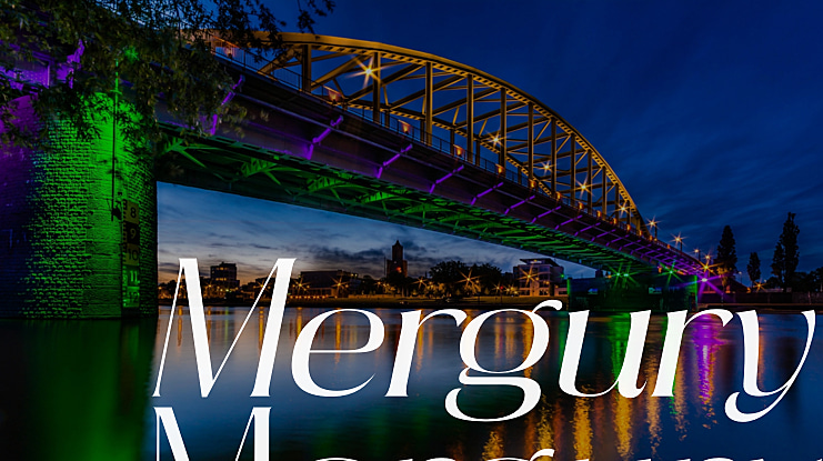 Mergury Font