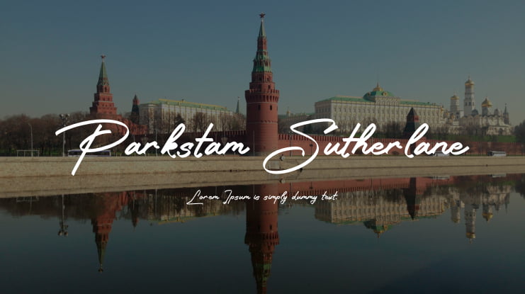 Parkstam Sutherlane Font
