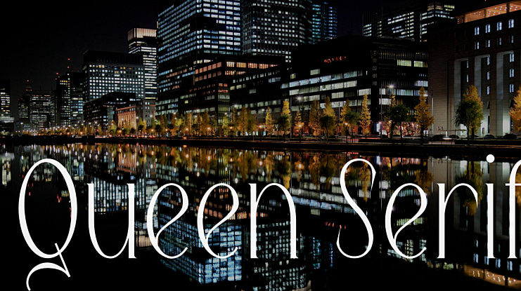 Queen Serif Font