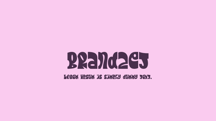 Brandzet Font