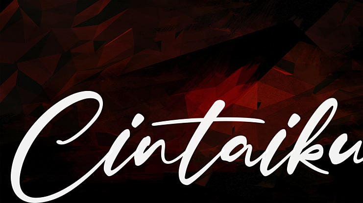 Cintaiku Font