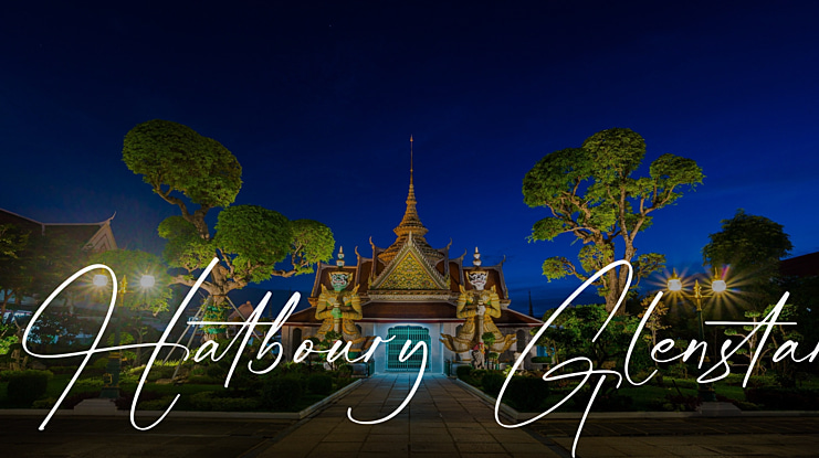 Hatboury Glenstar Font