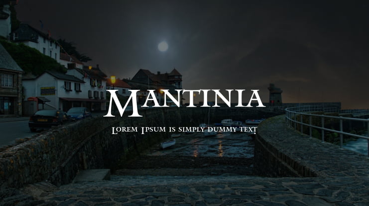 Mantinia Font