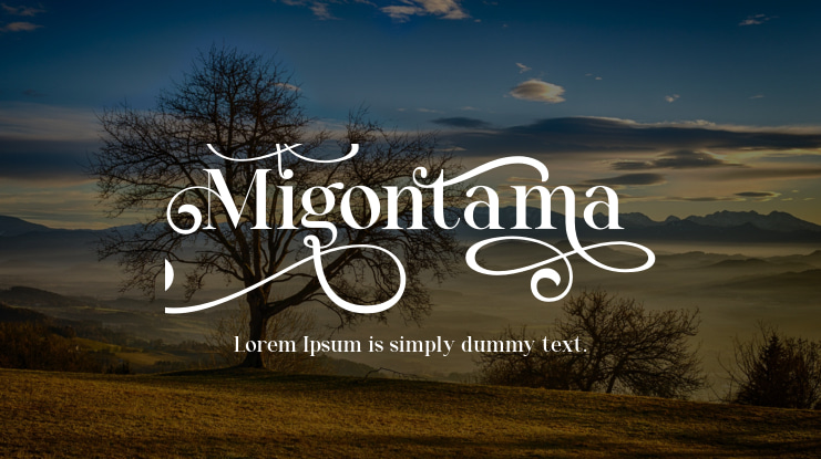 Migontama Font
