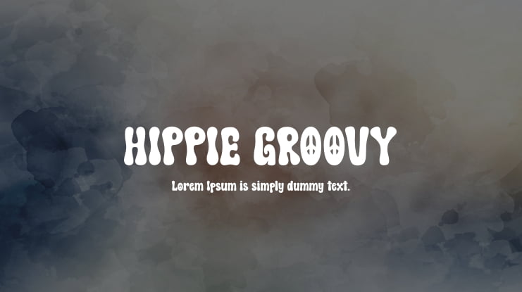 HIPPIE GROOVY Font