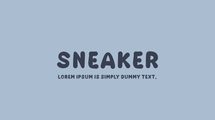 SNEAKER Font