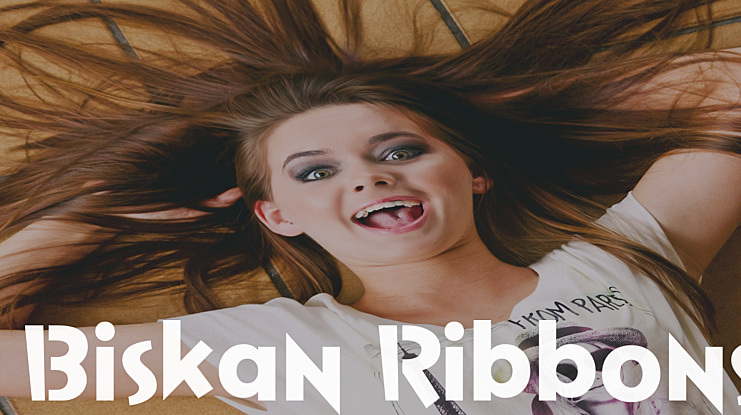 Biskan Ribbons Font