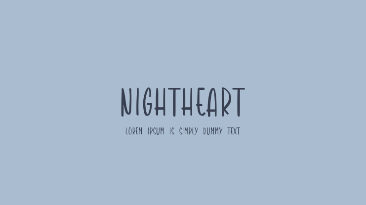 Nightheart Font