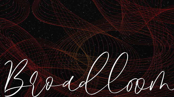 Broadloom Font