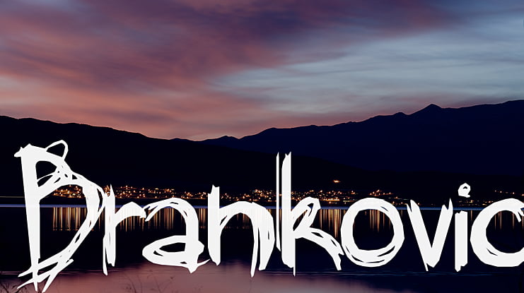 Brankovic Font