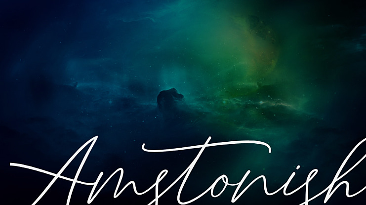 Amstonish Font