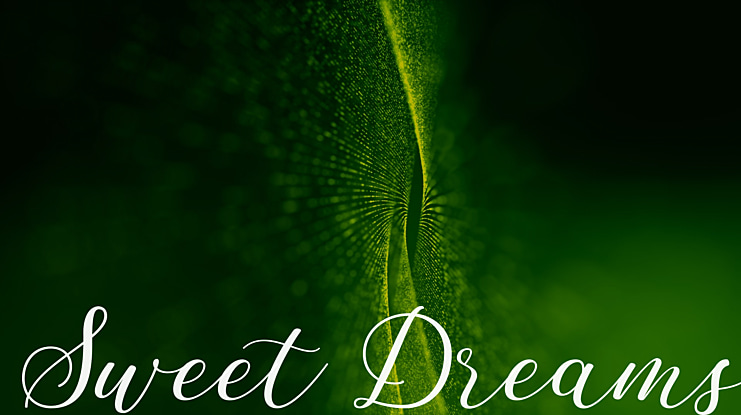 Sweet Dreams Font