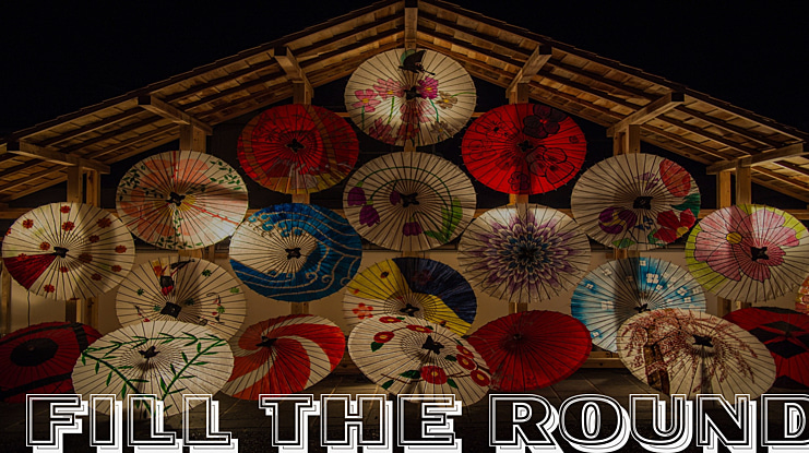 Fill The Round Font